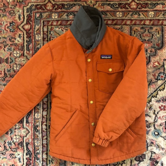 Patagonia Boys Barn Jacket Burnt Orange 